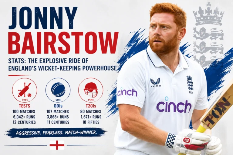 Jonny Bairstow Stats