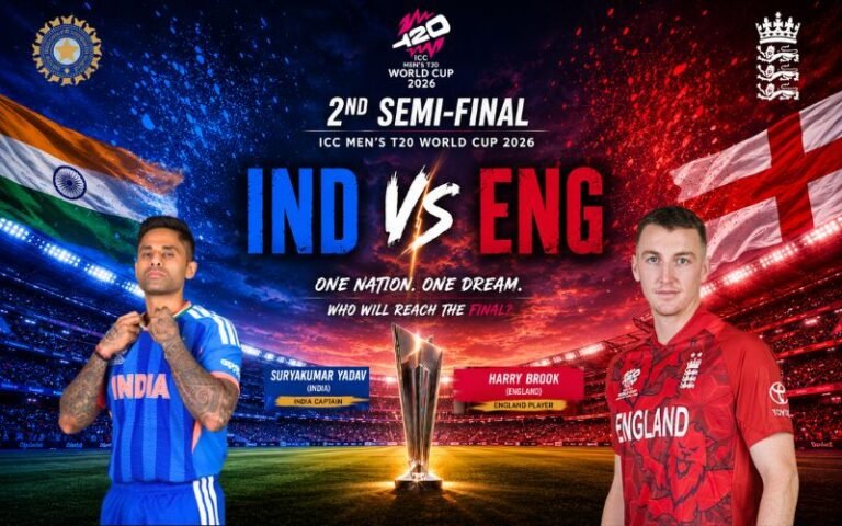 India National Cricket Team vs England Cricket Team Match Scorecard