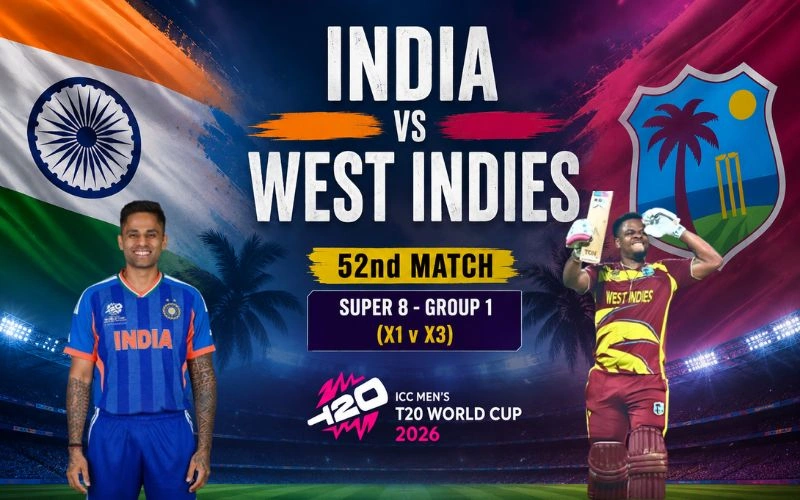 West Indies Cricket Team vs India National Cricket Team Match Scorecard