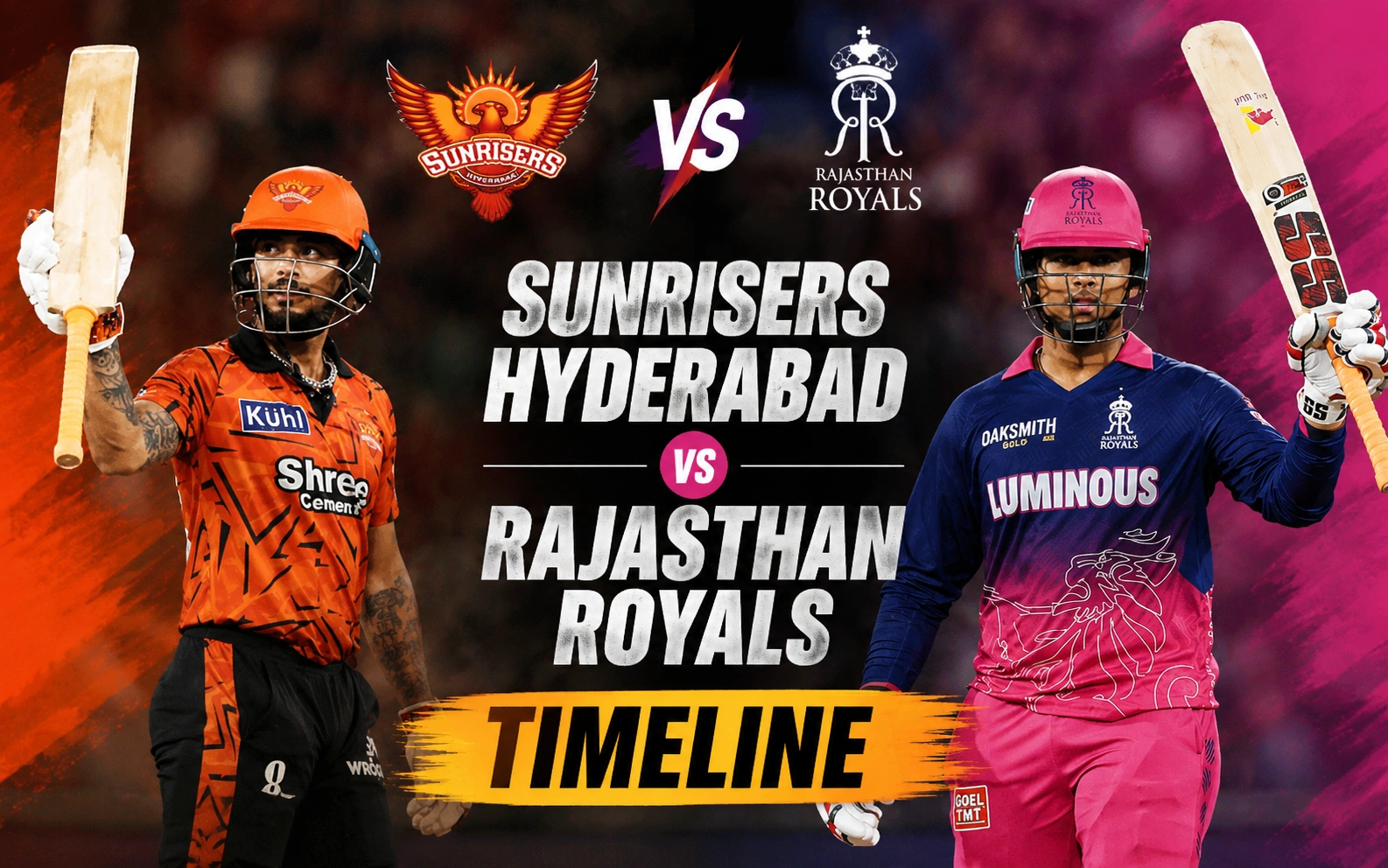 Sunrisers Hyderabad vs Rajasthan Royals Timeline: Epic 47-Run Victory in the IPL 2026 Eliminator