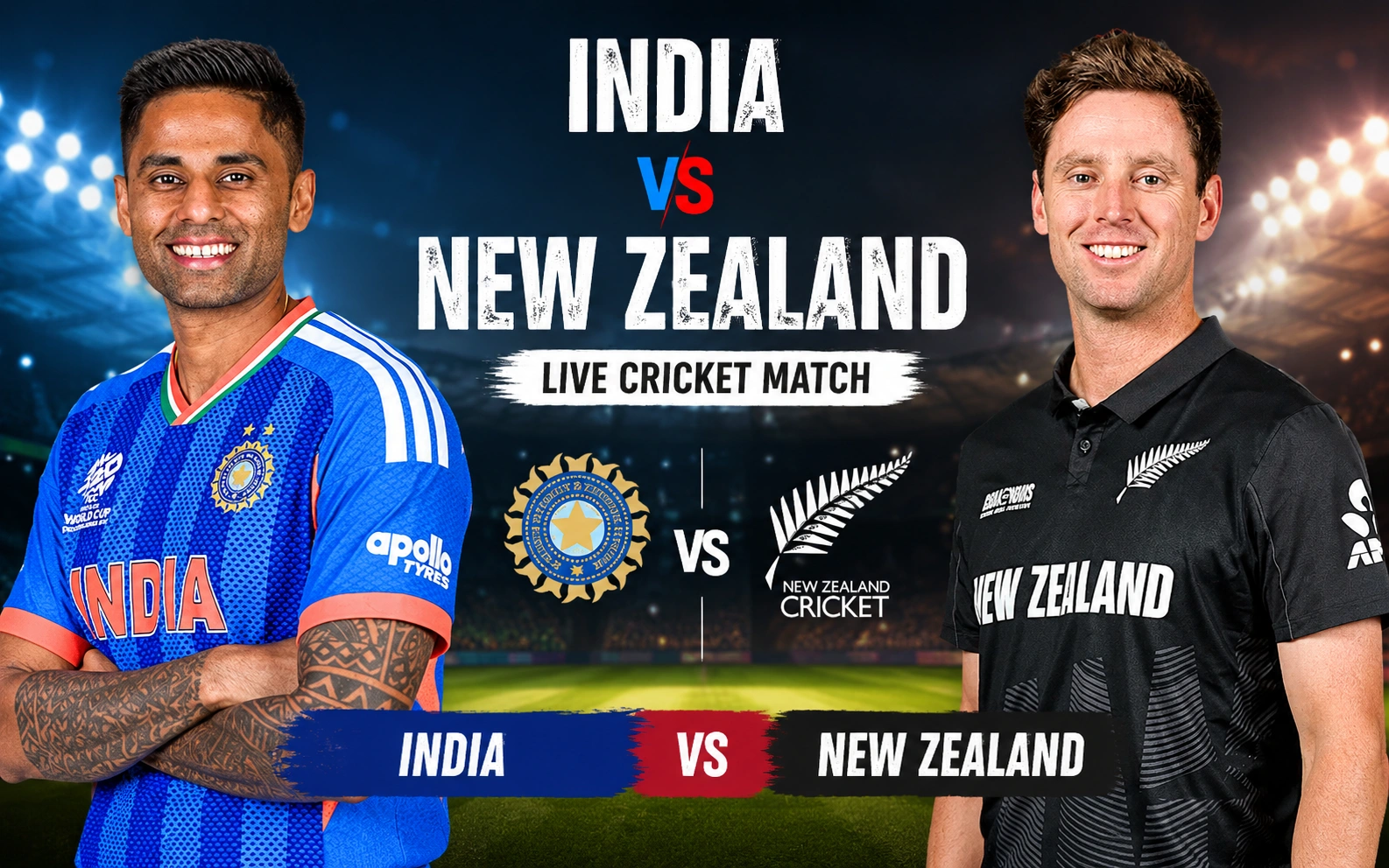 New Zealand National Cricket Team vs India National Cricket Team Match Scorecard: India’s Dominant 96-Run Victory