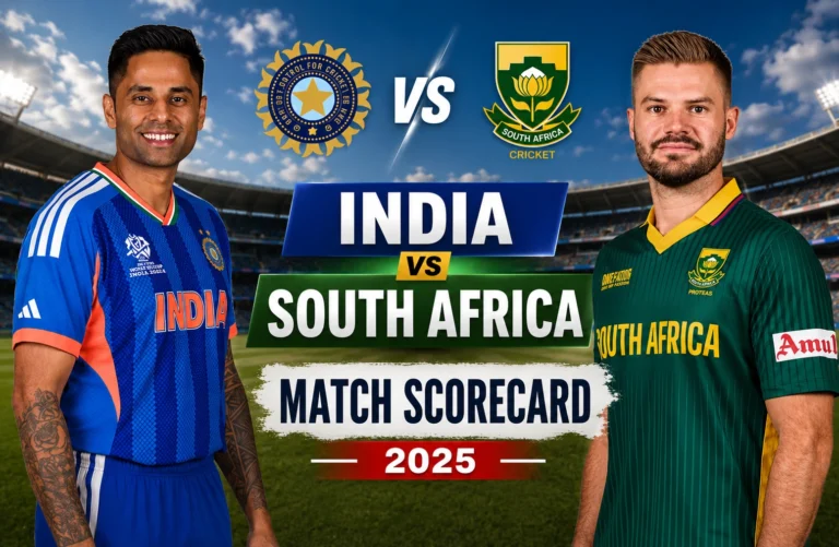India National Cricket Team vs South Africa National Cricket Team Match Scorecard: Full 2025 Scorecard & Match Highlights