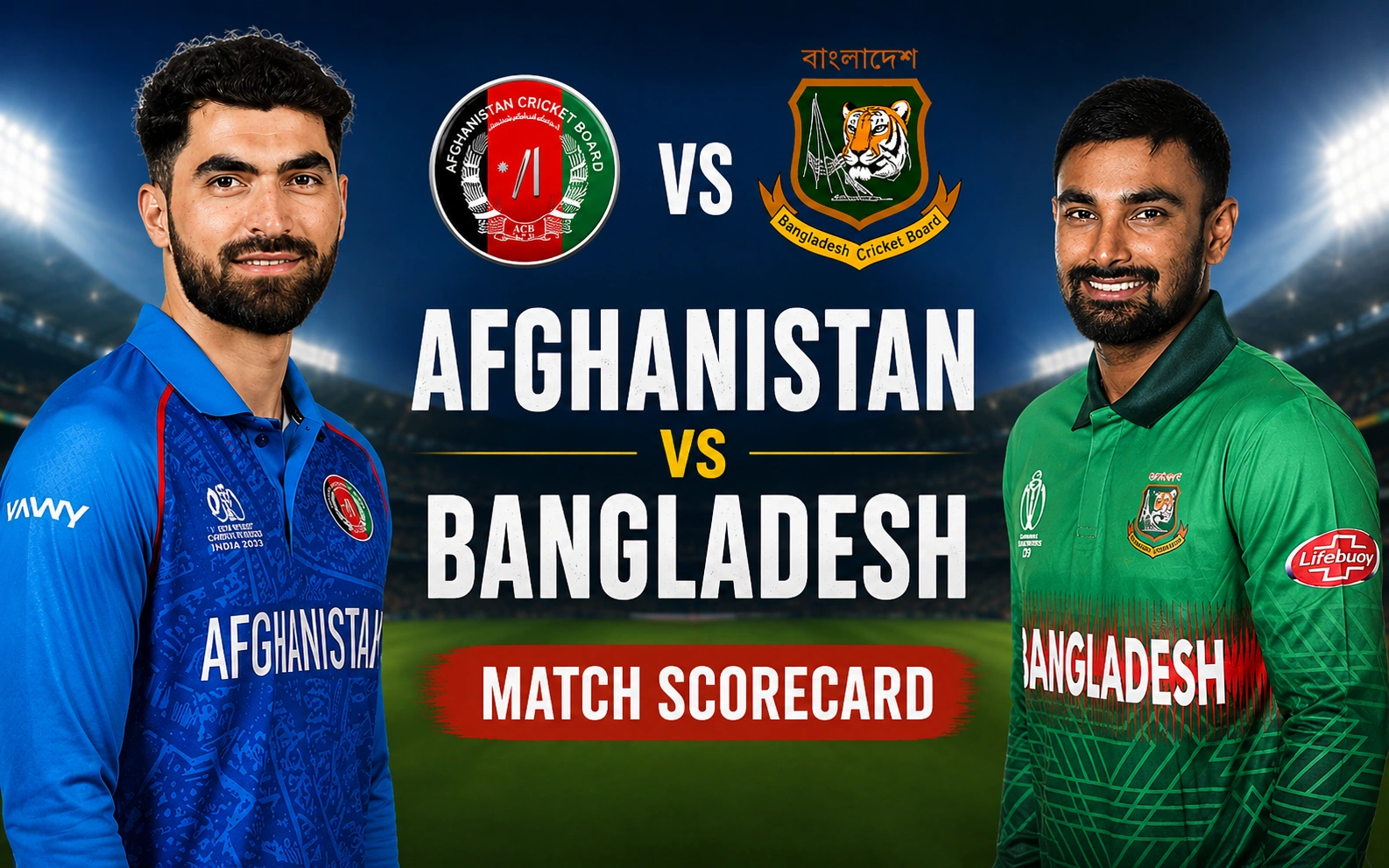 Afghanistan National Cricket Team vs Bangladesh National Cricket Team Match Scorecard: Complete 2026 Match Report