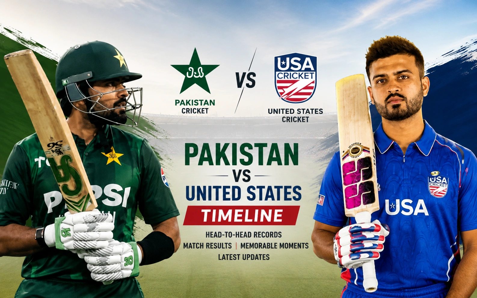 Pakistan National Cricket Team vs United States National Cricket Team Timeline: Complete Head-to-Head History and Match Results